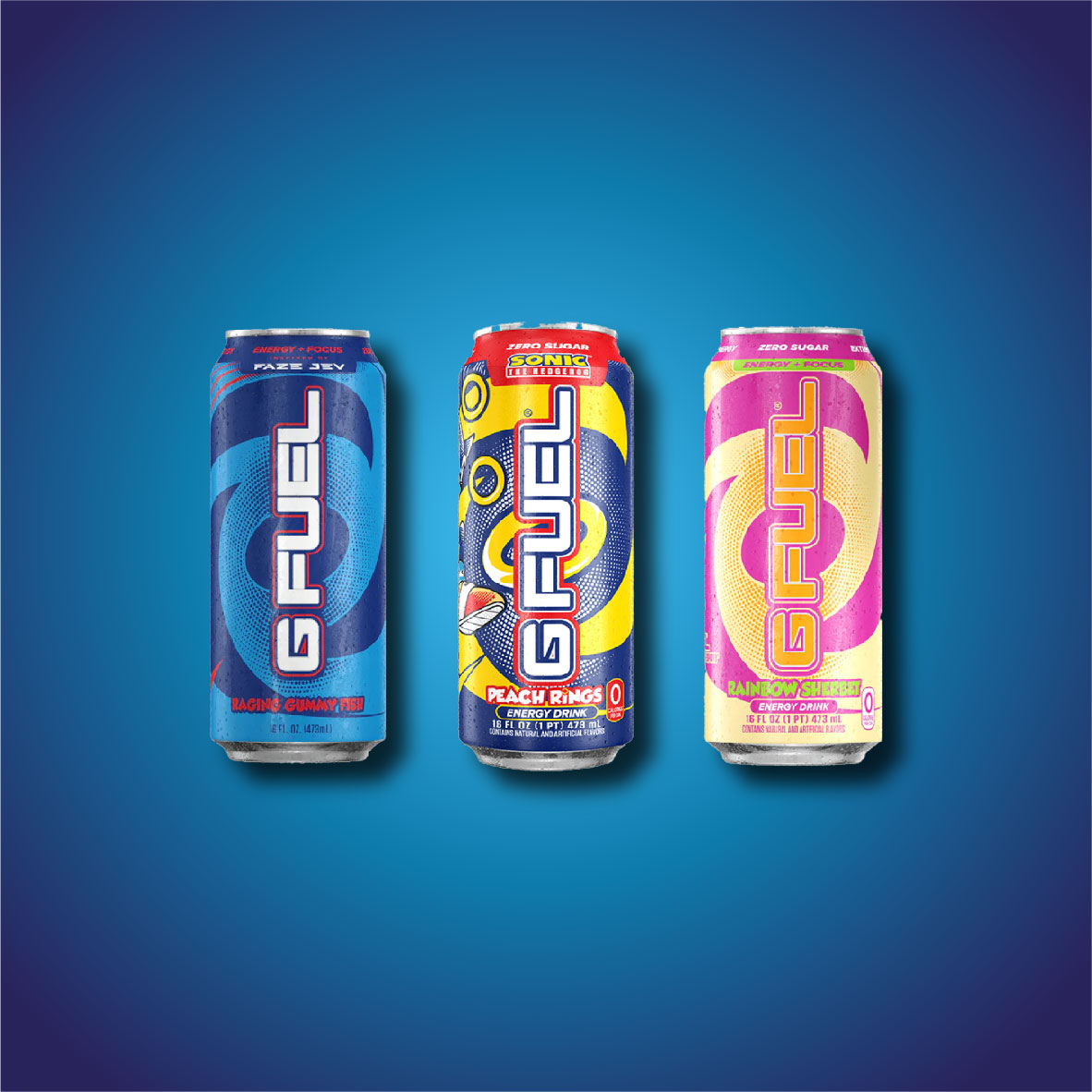 G Fuel Energy Cans