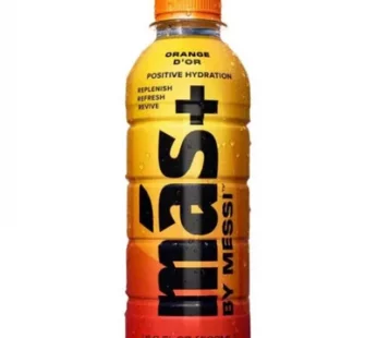 MAS+ HYDRATION BY LIONEL MESSI ORANGE D’OR (500ml)