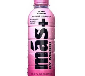 MAS+ HYDRATION BY LIONEL MESSI MIAMI PUNCH (500ml)
