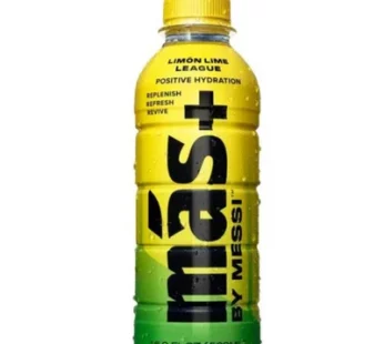 MAS+ HYDRATION BY LIONEL MESSI LIMON LIME LEAGUE (500ml)