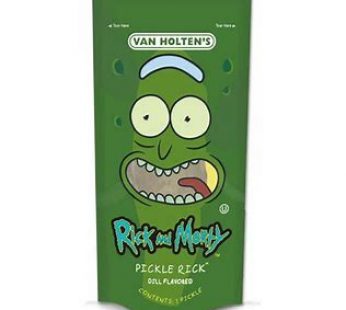 VAN HOLTENS PICKLES IN A POUCH RICK AND MORTY
